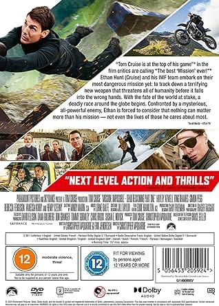 Mission: Impossible - Dead Reckoning Part One - Christopher McQuarrie [DVD]