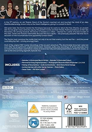 Doctor Who: The Abominable Snowmen - Gerald Blake [DVD]