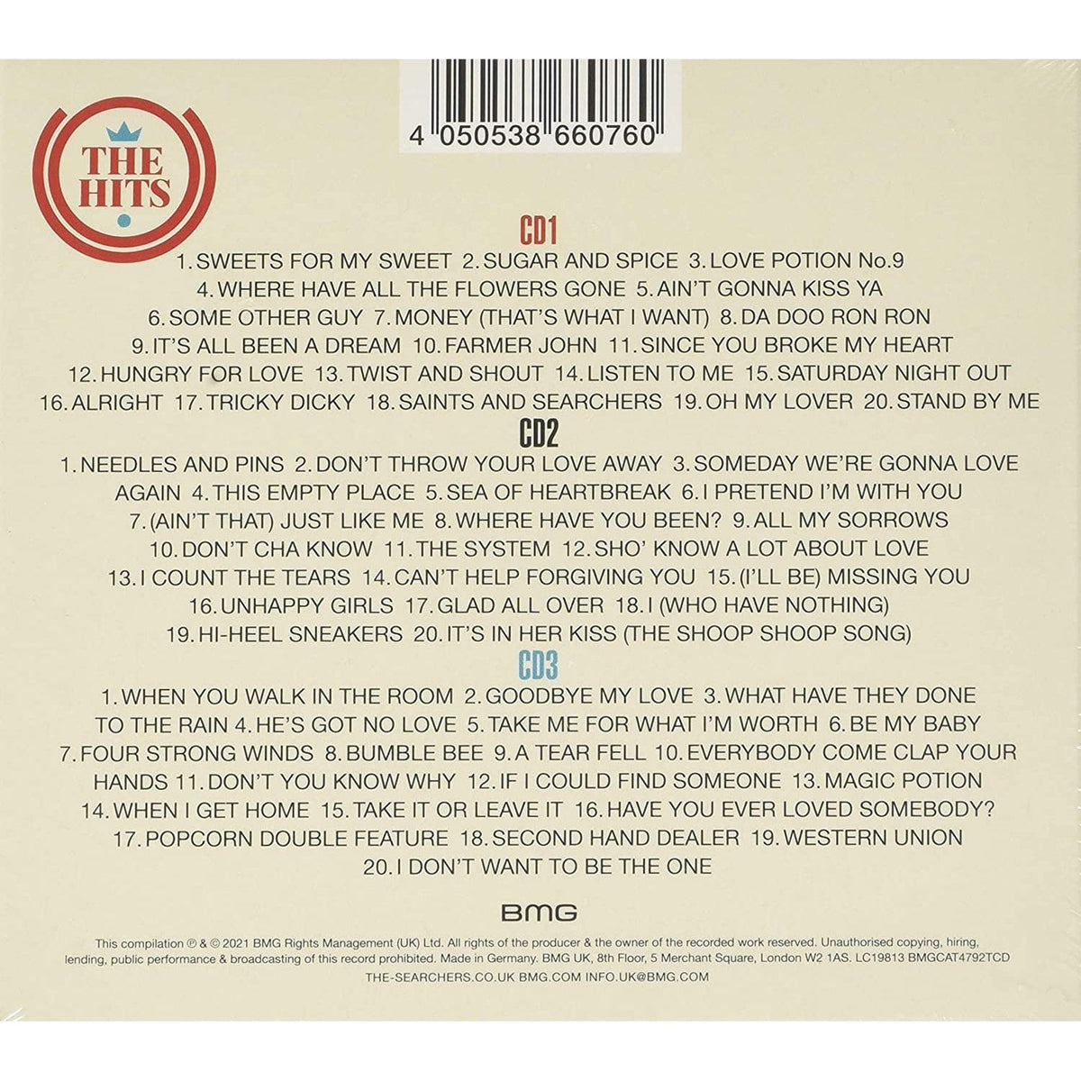 The Ultimate Collection:   - The Searchers [CD]