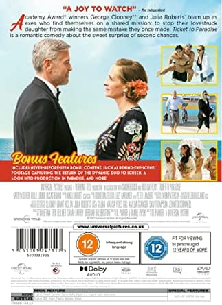 Ticket to Paradise - Ol Parker [DVD]