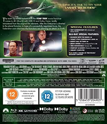 Star Trek X: Nemesis - Stuart Baird [4K UHD]