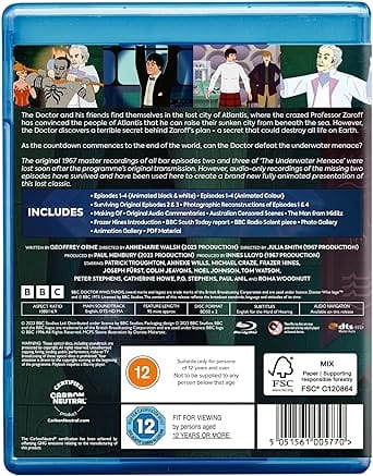 Doctor Who: The Underwater Menace - AnneMarie Walsh [BLU-RAY]
