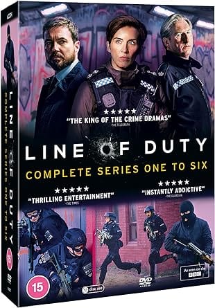 Line of Duty: Complete Series One to Six - Jed Mercurio [DVD]