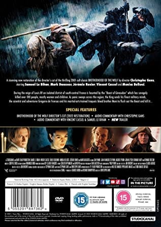 Brotherhood Of The Wolf (Director's Cut) - Christophe Gans [DVD]