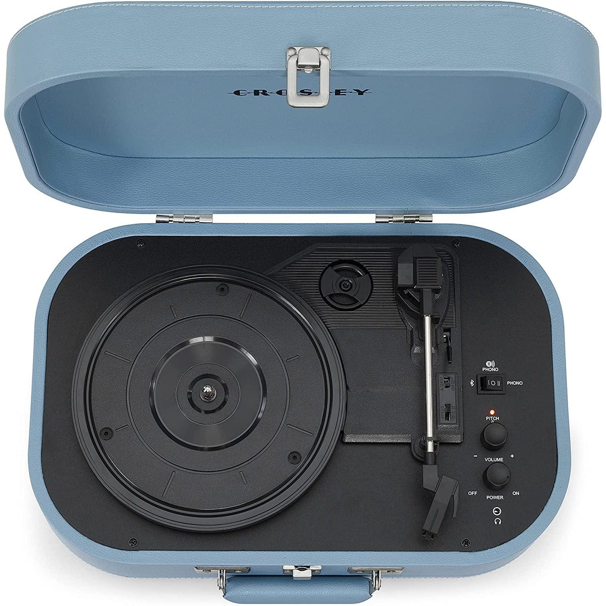 Crosley Discovery Plus - Bluetooth Turntable (Glacier) [Tech & Turntables]