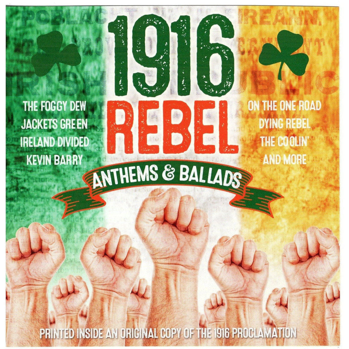 1916 Rebel Anthems And Ballads: The Proclamation [CD]