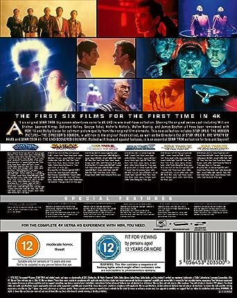 Star Trek: The Movies 1-6 - Robert Wise [4K UHD]