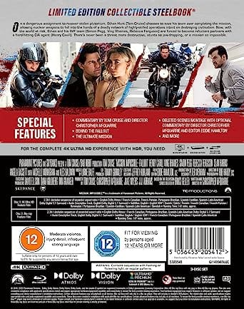 Mission: Impossible: Fallout (Steelbook) - Christopher McQuarrie [4K UHD]