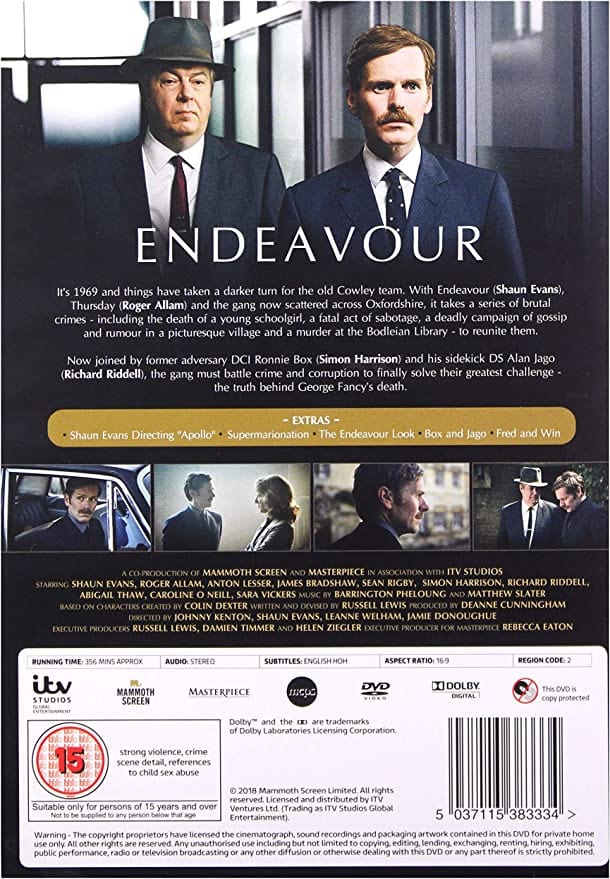 Endeavour: Complete Series Six - Michele Buck [DVD]