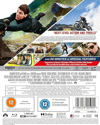 Mission: Impossible Dead Reckoning Part One (Steelbook) - Christopher McQuarrie [4K UHD]