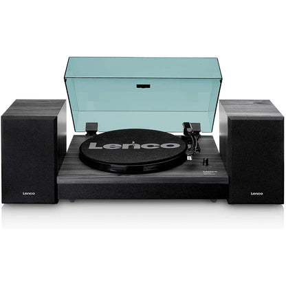 Lenco LS-300 – Bluetooth Turntable With Speakers (Black) [Tech & Turntables]
