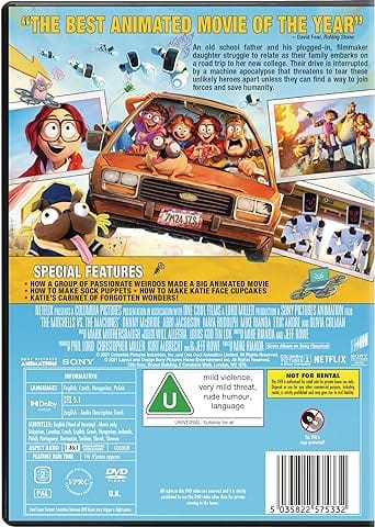 Mitchells vs The Machines - Michael Rianda [DVD]