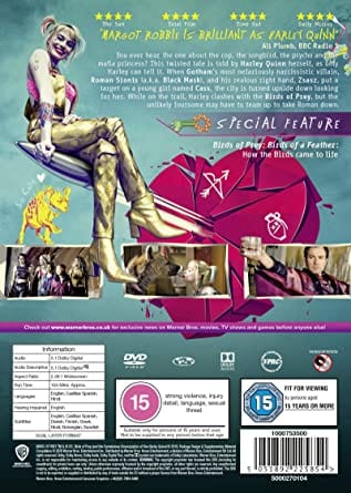Birds of Prey - And the Fantabulous Emancipation of One Harley Quinn - Cathy Yan [DVD]