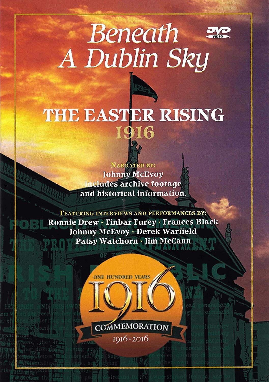1916 Easter Rising: Beneath A Dublin Sky [DVD]