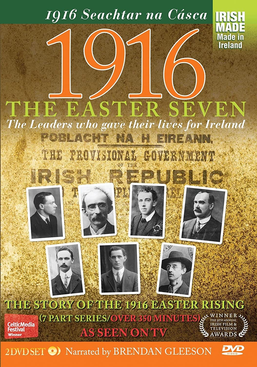 1916: Easter Seven Narrated by Brendan Gleeson [DVD]