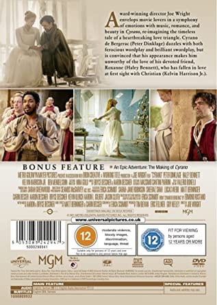 Cyrano - Joe Wright [DVD]