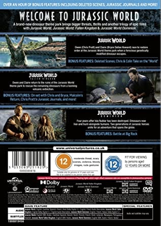 Jurassic World Trilogy - Colin Trevorrow [DVD]