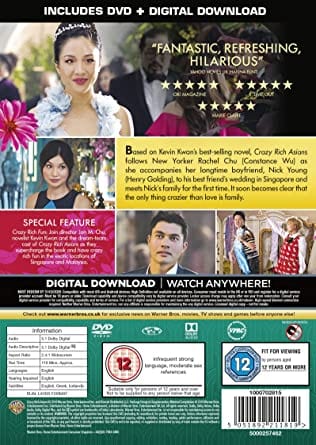 Crazy Rich Asians - Jon M. Chu [DVD]