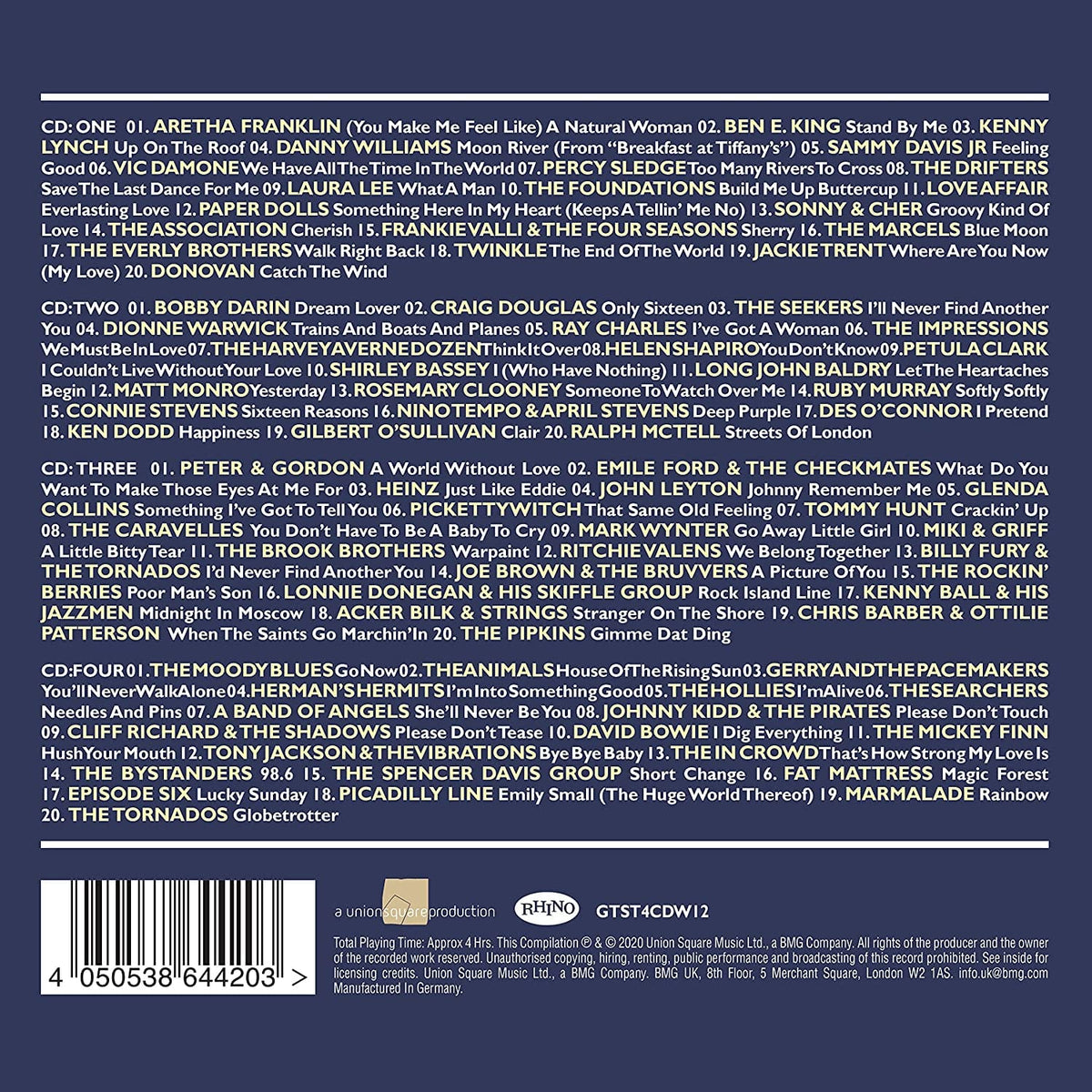 Greatest Ever Golden Anthems [CD]
