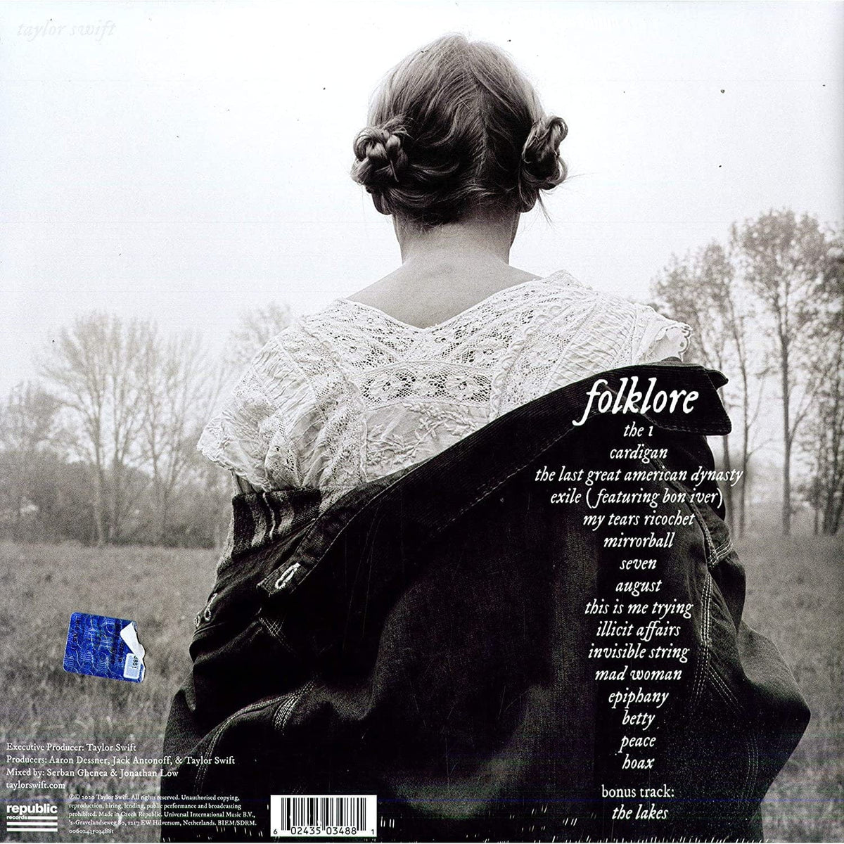 Folklore - Taylor Swift [Colour Vinyl]