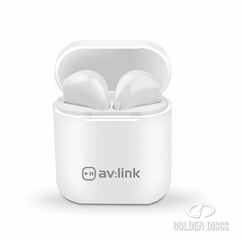 AV:Link Earshots Wireless Earbuds White [Accessories]