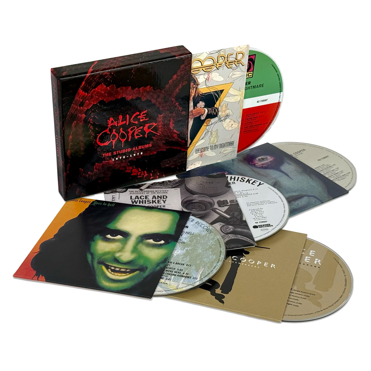 The Studio Albums: 1975 - 1978 - Alice Cooper [CD]