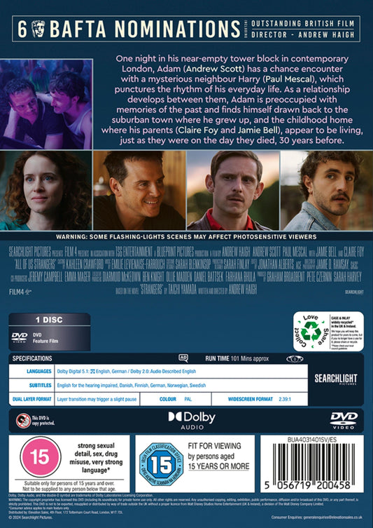 All Of Us Strangers - Andrew Haigh [DVD]