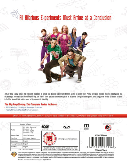 The Big Bang Theory: The Complete Series - Chuck Lorre [DVD]