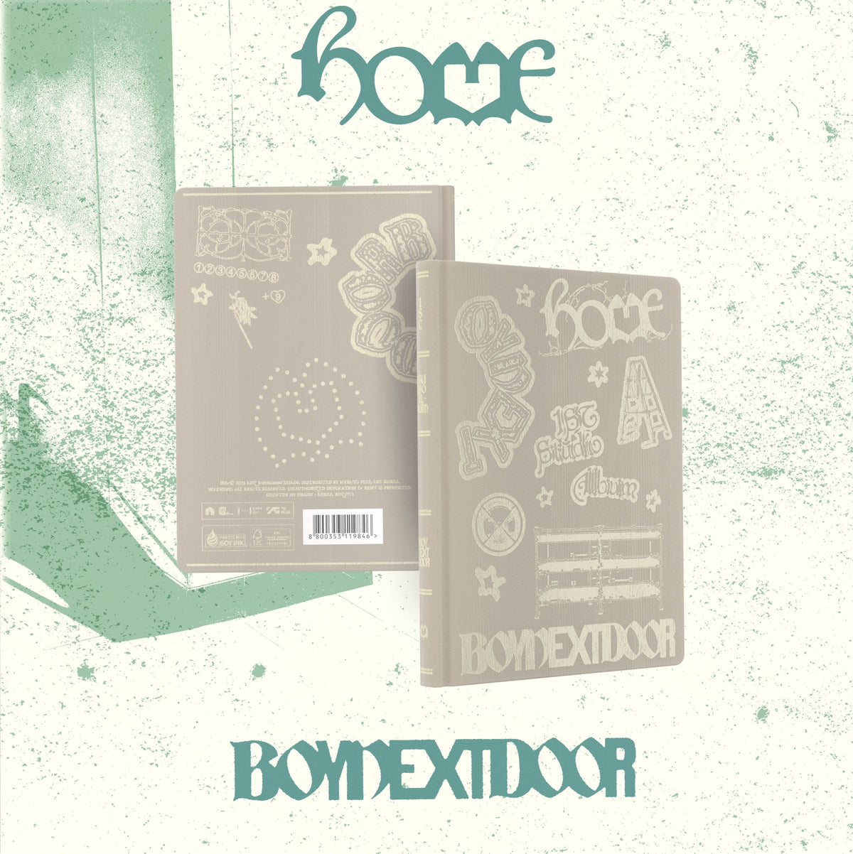 1st STUDIO ALBUM 'HOME' (BUNKER ver.) - BOYNEXTDOOR [CD]