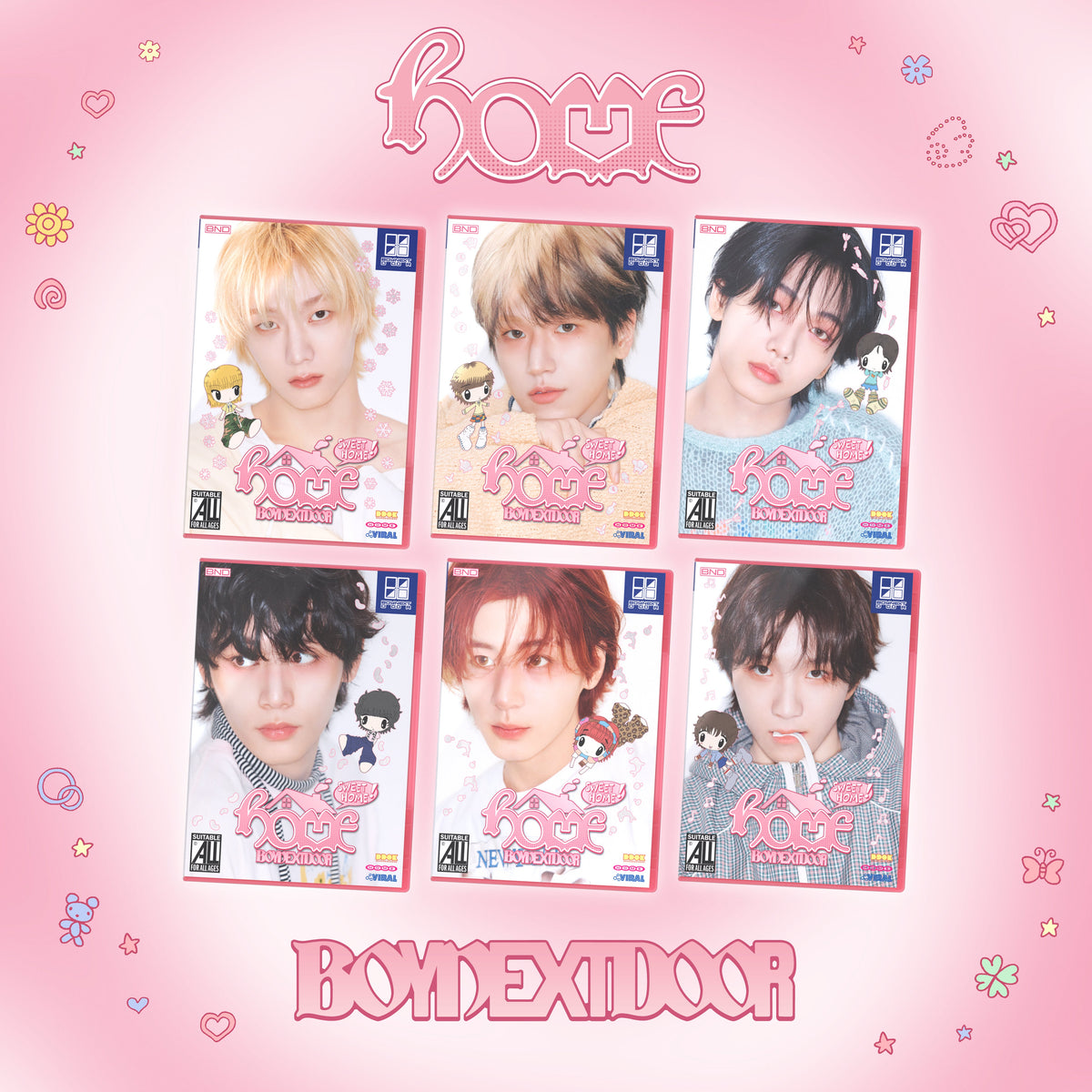 1st STUDIO ALBUM ‘HOME’ (SWEET HOME ver.) - BOYNEXTDOOR [CD]