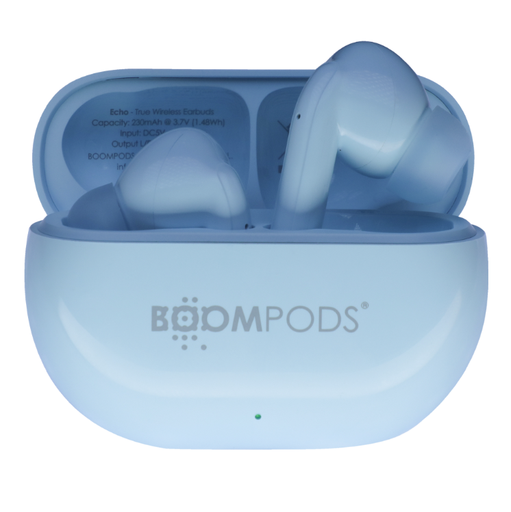 Boompods Echobuds Earphones - Sky Blue [Accessories]