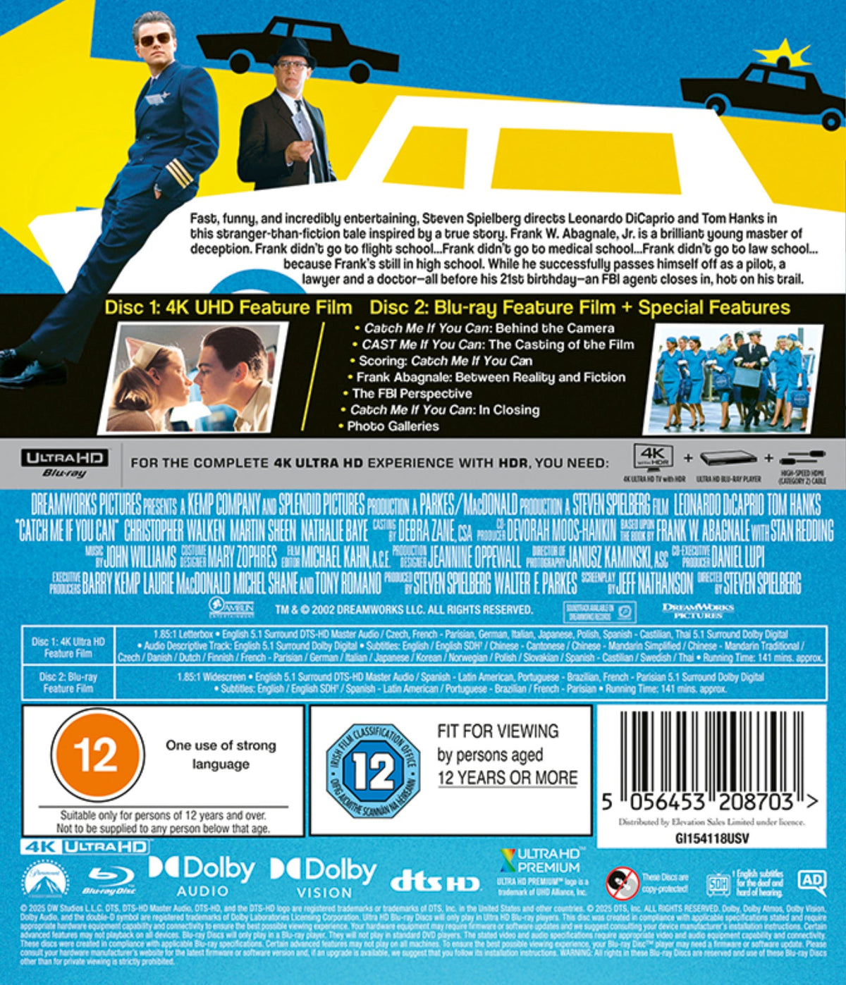 Catch Me If You Can - Steven Spielberg [4K UHD]