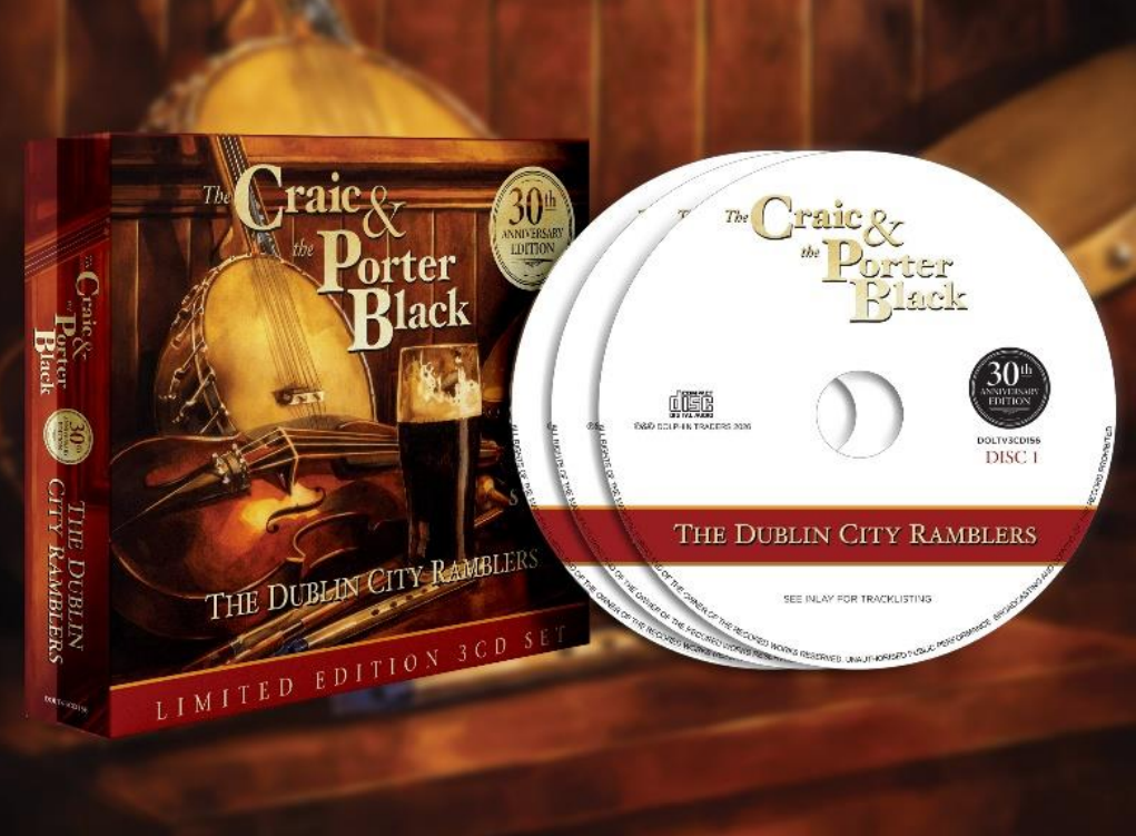 The Craic & the Porter Black (30th Anniversary Ltd Edition) - The Dublin City Ramblers [CD]