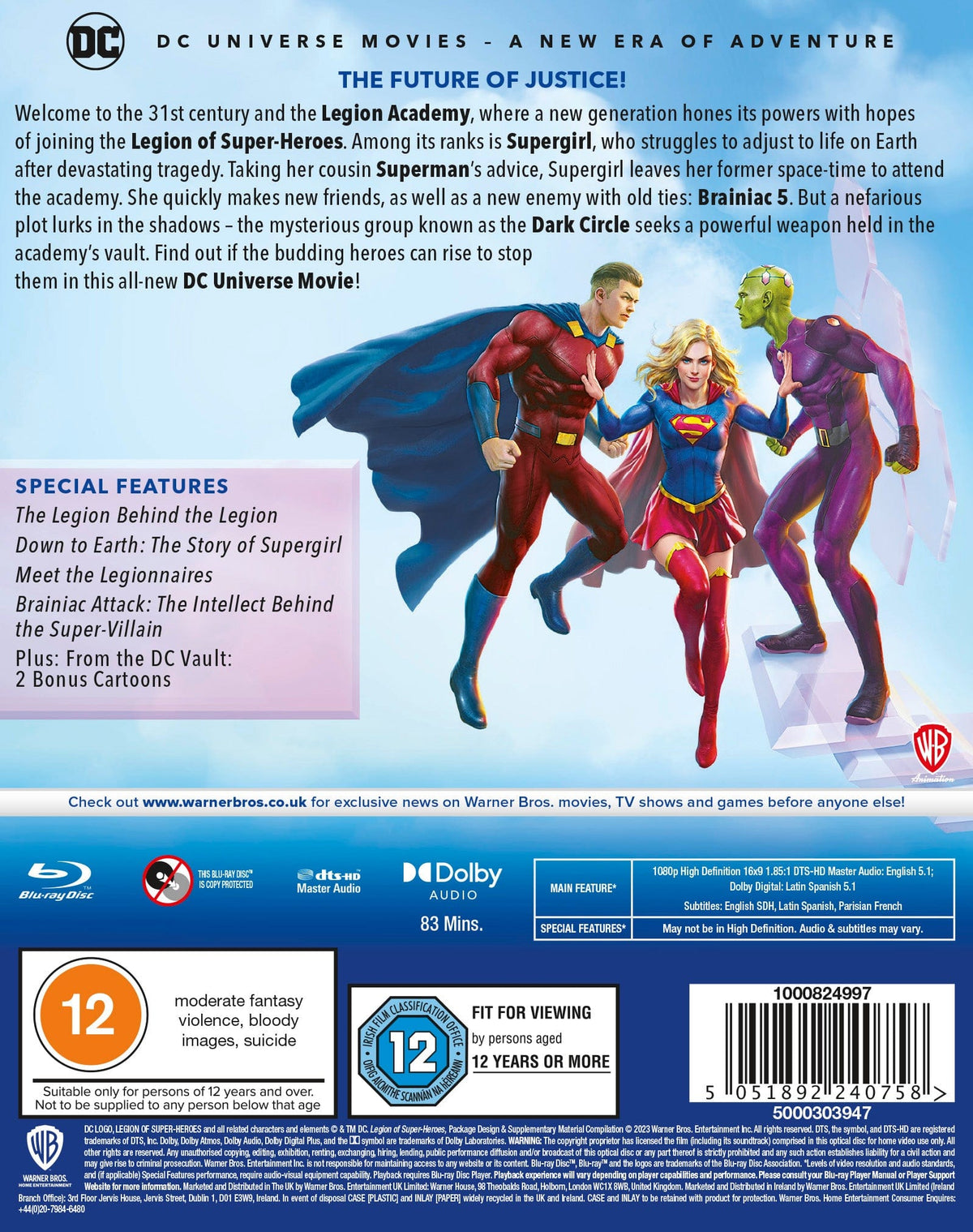 Legion of Super-heroes - Jeff Wamester [BLU-RAY]