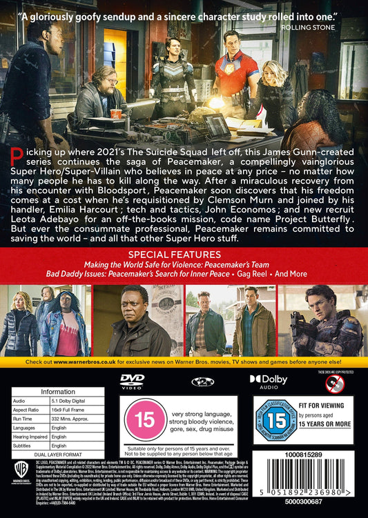 Peacemaker - James Gunn [DVD]