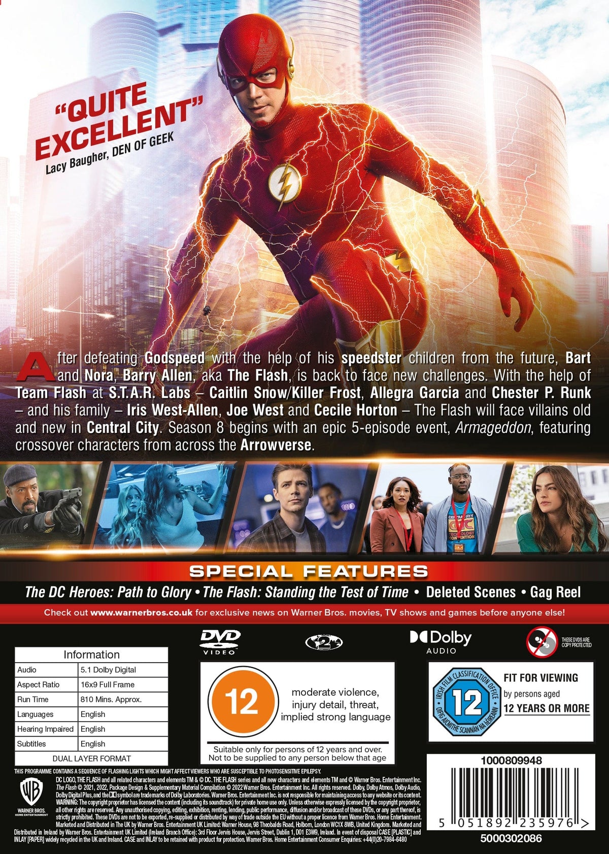 The Flash: The Complete Eighth Season [DVD]