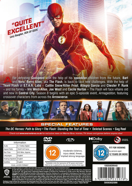 The Flash: The Complete Eighth Season [DVD]