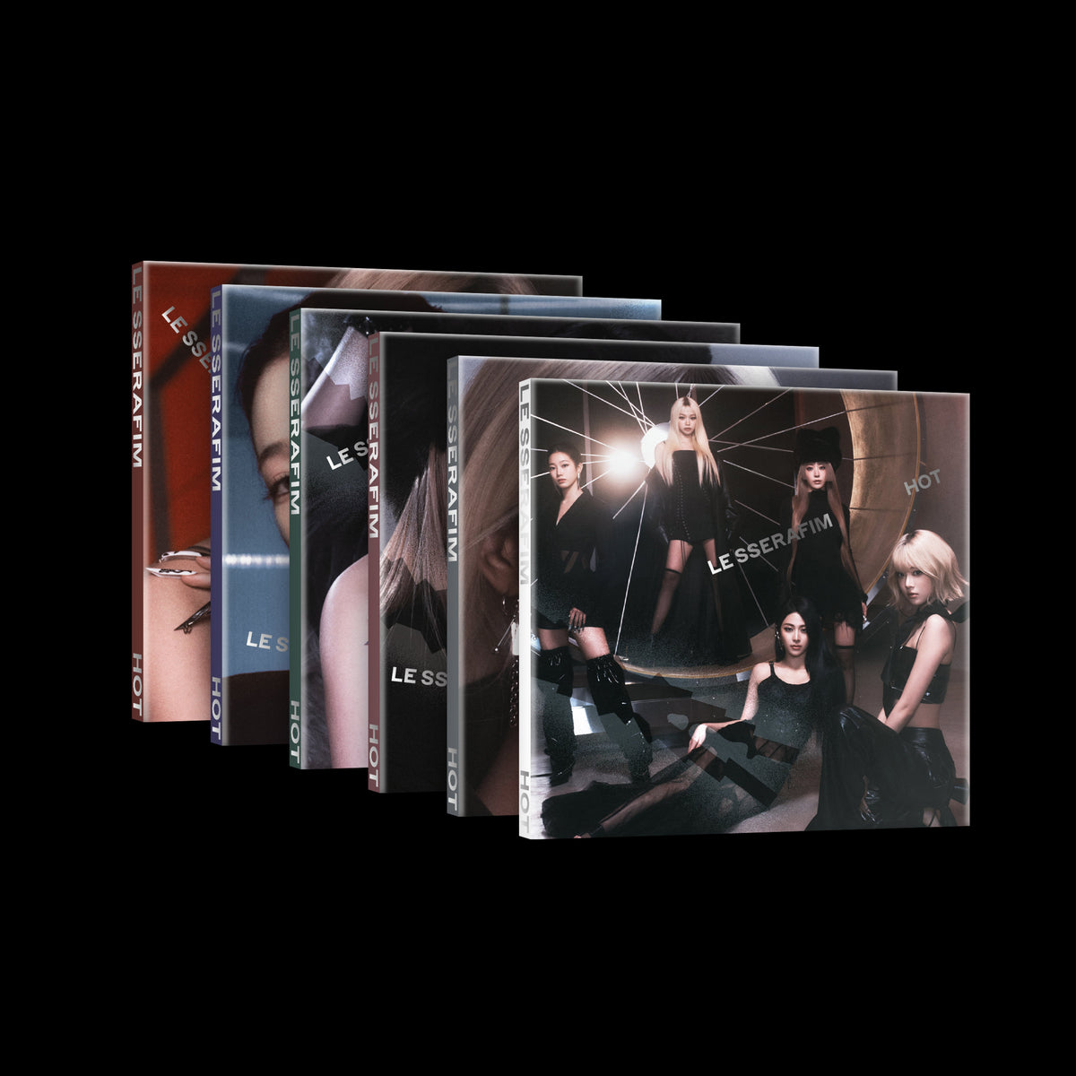 HOT Compact Ver. - LE SSERAFIM [CD]