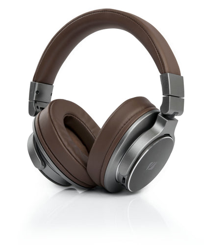 Muse Bluetooth headphone, Hands free, 30h battery, Adjustable and foldable headband - Brown [Accessories]