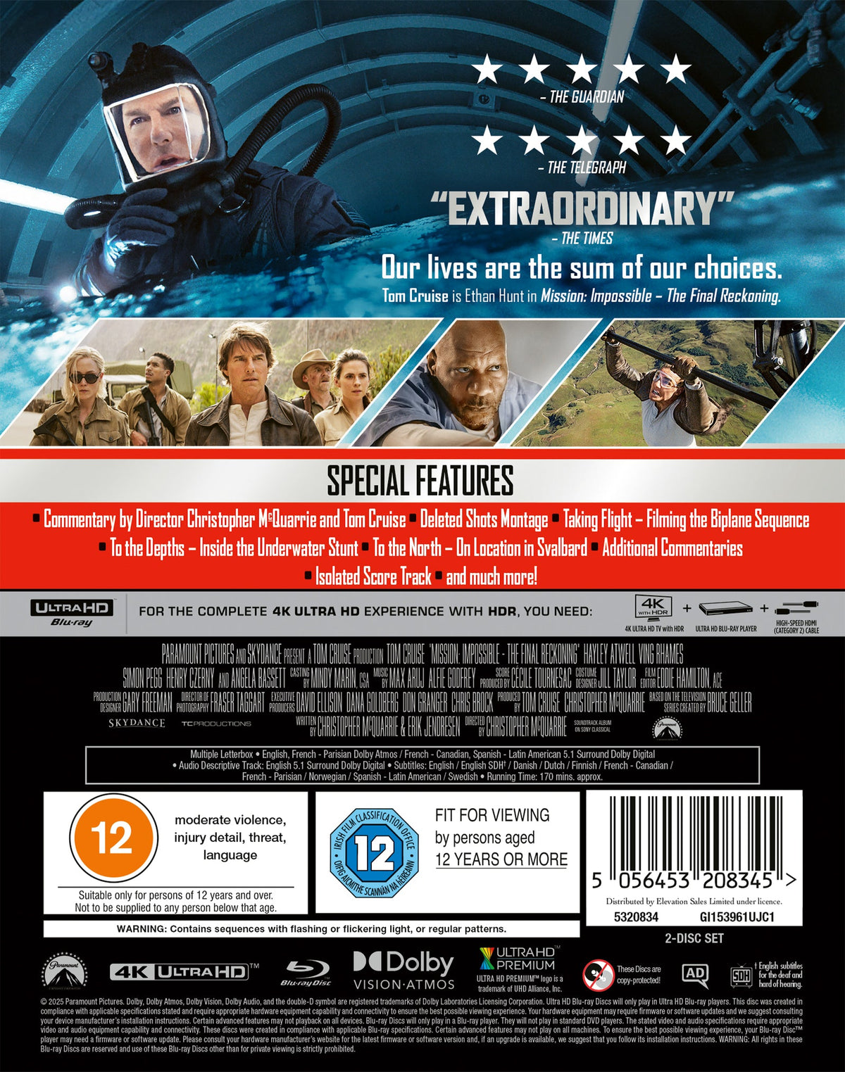 Mission: Impossible - The Final Reckoning - Christopher McQuarrie [4K UHD]
