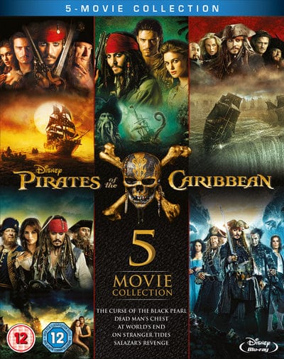 Pirates of the Caribbean: 5-movie Collection - Gore Verbinski [BLU-RAY]