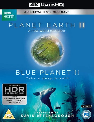 Planet Earth II/Blue Planet II - David Attenborough [4K UHD]