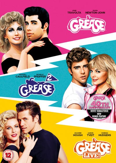 Grease/Grease 2/Grease Live! - Randal Kleiser [DVD]