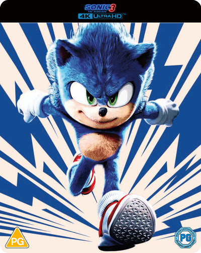 Sonic the Hedgehog 3 (Blue Steelbook Edition) - Jeff Fowler [4K UHD]