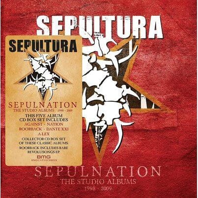 Sepulnation: The Studio Albums 1998-2009 - Sepultura [CD]