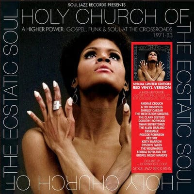 Holy Church of the Ecstatic Soul: A Higher Power: Gospel, Funk & Soul at the Crossroads 1971-83 (RSD 2023) - Various Artists [Red Vinyl]