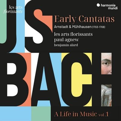 J S Bach: A Life in Music - Early Cantatas: Arnstadt & Mühlhausen- Volume 1 - Johann Sebastian Bach [CD]
