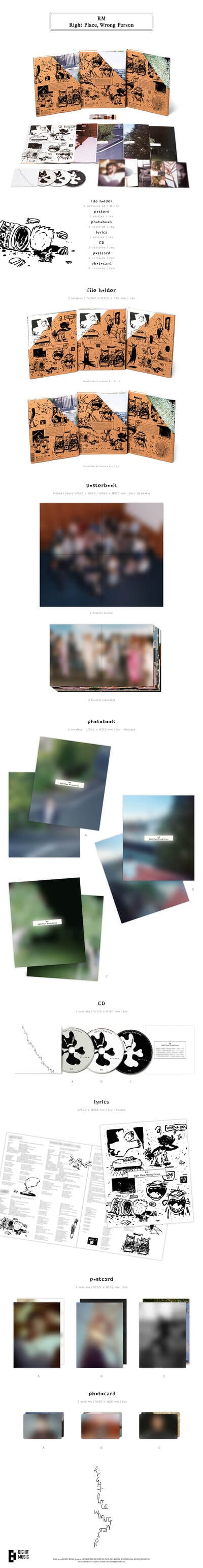 Right Place, Wrong Person (Version A) - RM [CD]