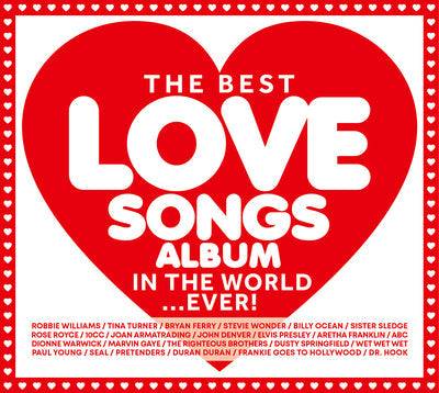 The Best Love Songs Album in the World... Ever! - Various Artists [CD]