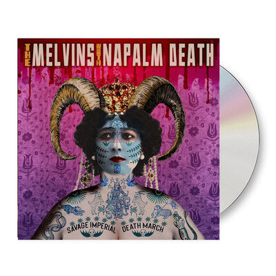 Savage Imperial Death March - Melvins with Napalm Death [CD]